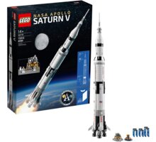 LEGO® Ideas 92176 NASA Apollo Saturn V O2 TV HBO a Sport Pack na dva měsíce + Kup Stavebnici LEGO® a zapoj se do soutěže LEGO MASTERS o hodnotné ceny