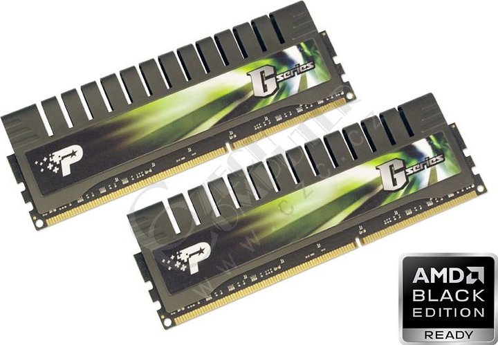 Patriot G Series AMD Black Edition 4GB (2x2GB) DDR3 1600_1823033897
