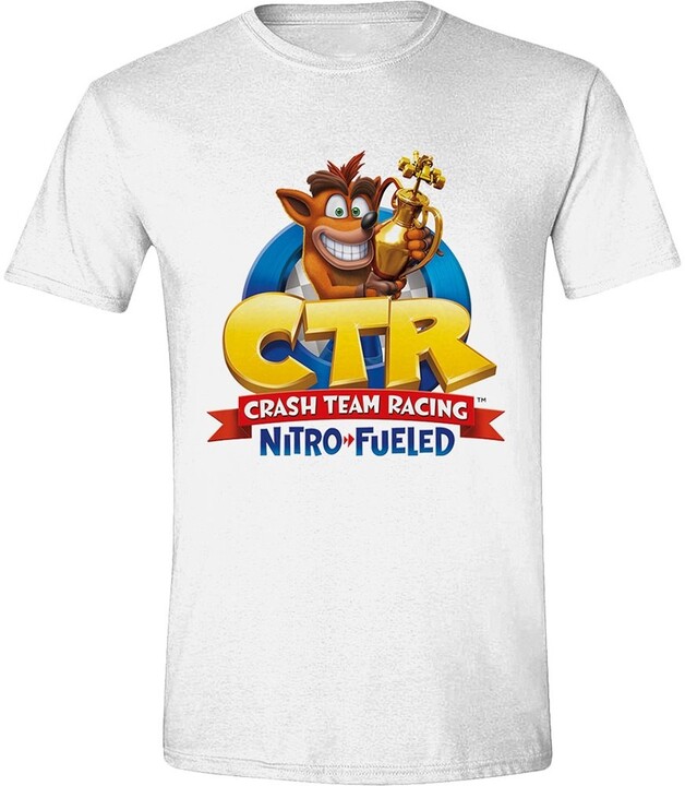 Tričko Crash Team Racing - Nitro Fueled Logo (M)_105358523
