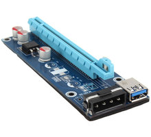 Kolink PCI-E 1x na 16x powered Riser Card Mining/Rendering-Kit - 60cm_104750693