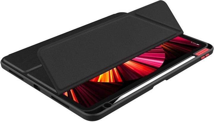 Nillkin flipové pouzdro Bevel Leather Case pro iPad Pro 11&quot; 2020/2021, černá_561052036