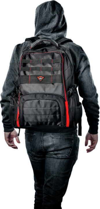 Trust GXT 1250 Hunter Gaming Backpack, černá_127230679