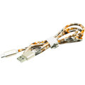 MIZOO USB/micro USB kabel X28-17m, letní květiny_404592258