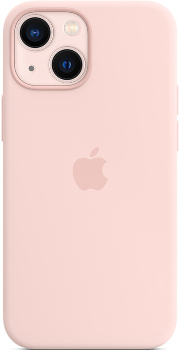 Apple silikonový kryt s MagSafe pro iPhone 13 mini, křídově růžová_572952134