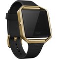 Google Fitbit Blaze Slim řemínek zlatý kov L, černá_1014053953
