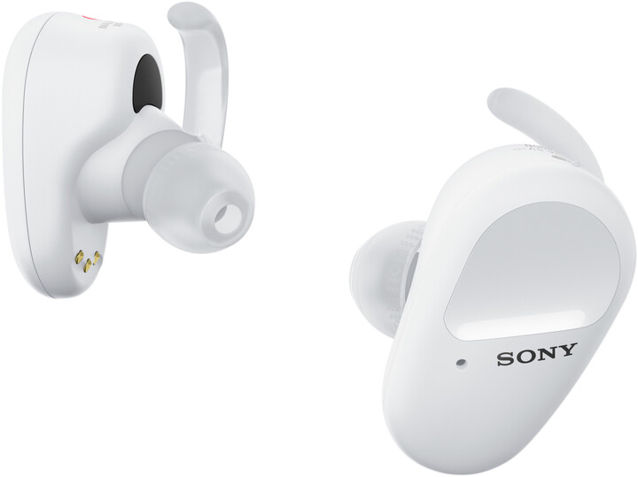 Sony WF-SP800N, bílá