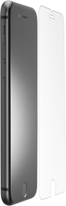 Cellularline ochranné tvrzené sklo pro iPhone 6/7/8/SE(2020), antimikrobiální, černá_179571576