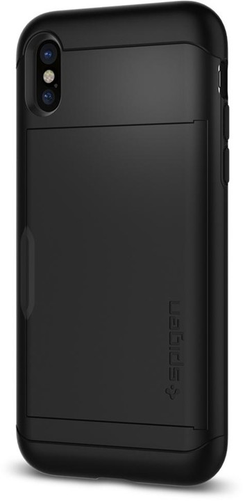 Spigen Slim Armor CS iPhone X, black_1391798055