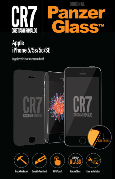 PanzerGlass Edge-to-Edge pro Apple iPhone 5/5S/5C/SE, čiré CR7_2044988889