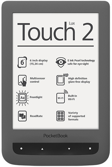PocketBook 626 Touch Lux 2, šedá_61236057