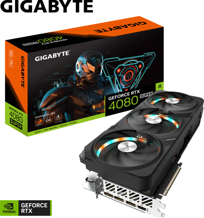 GIGABYTE GeForce RTX 4080 SUPER GAMING OC 16G, 16GB GDDR6X_1307274406