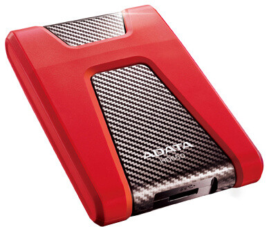 ADATA HD650, USB3.1 - 1TB, červená