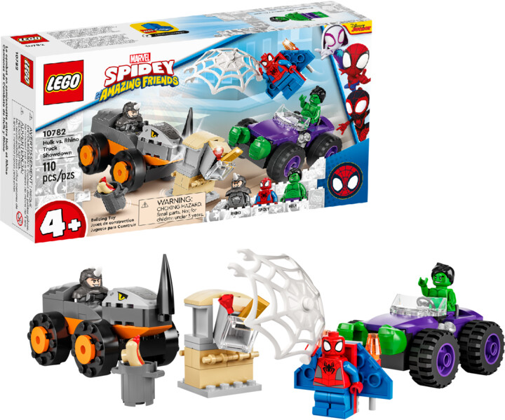 LEGO® Marvel Super Heroes 10782 Hulk vs. Rhino – souboj džípů