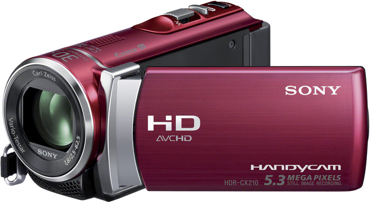 Sony HDR-CX210ER, červená_245666317