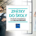 Nakupte notebooky se slevou díky akci MSI Zpátky do školy