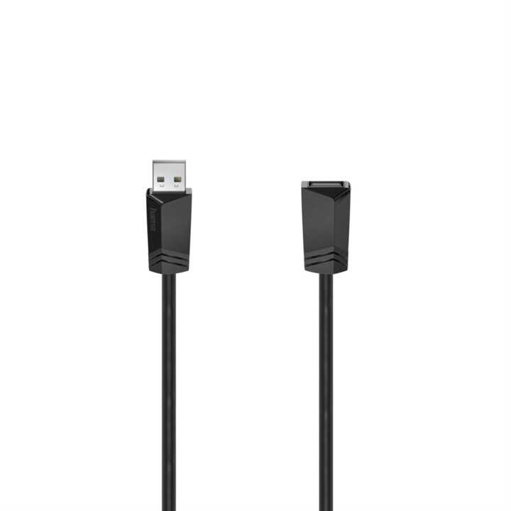 Hama prodlužovací USB 2.0 kabel, 1.5m, černá_436771788