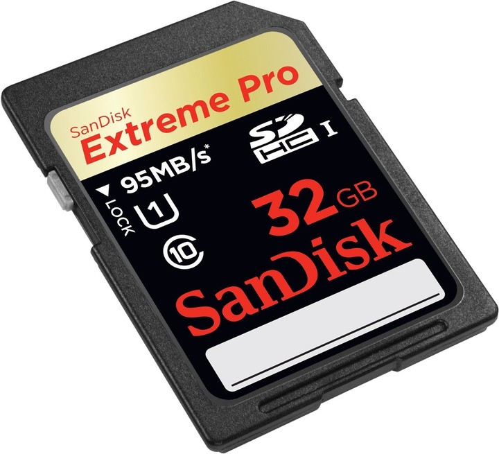 SanDisk SDHC Extreme Pro 32GB 95MB/s UHS-I U3_1167433865