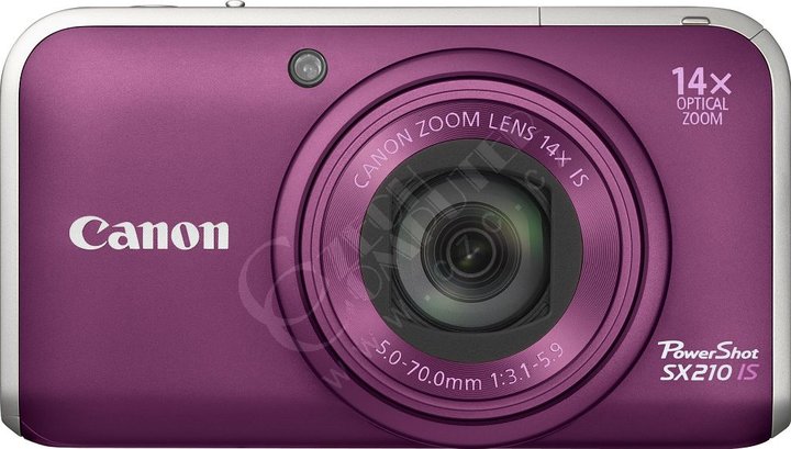 Canon PowerShot SX210, fialová_106169048