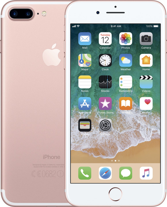 Apple iPhone 7 Plus, 32GB, Rose - Gold_1078258623