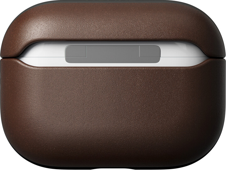 Nomad kožený ochranný kryt pro Apple AirPods Pro, hnědá_277241645