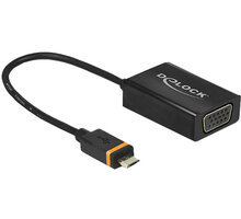 DeLock adaptér SlimPort / MyDP samec &gt; VGA samice + Micro USB samice_1780210590