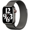 Apple Watch řemínek milánský tah 45mm, grafitově šedá_418777286