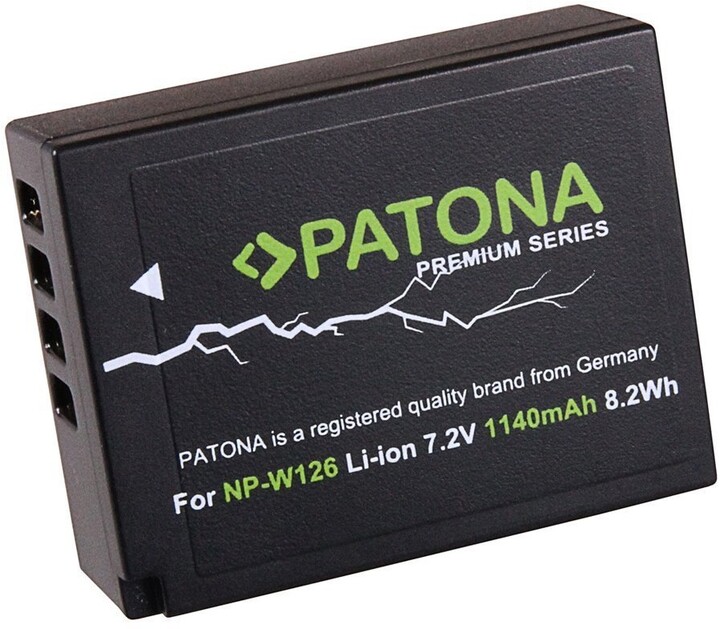 Patona baterie pro foto Fuji NP-W126 1140mAh Li-Ion, Premium_343117911