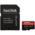SanDisk Micro SDXC Extreme PRO 400GB 170 MB/s A2 UHS-I U3 V30 + SD adaptér