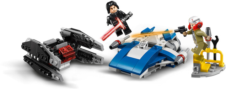 LEGO® Star Wars™ 75196 Mikrostíhačka A-Wing vs. Mikrostíhačka TIE Silencer_507561705