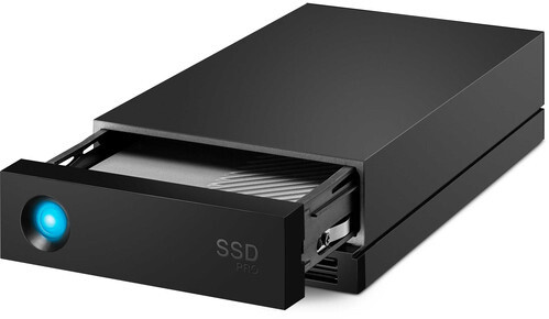 LaCie 1big Dock SSD Pro - 4TB, černá_2054257254
