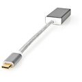 Nedis adaptér USB-C - DisplayPort, stříbrná_1762099009