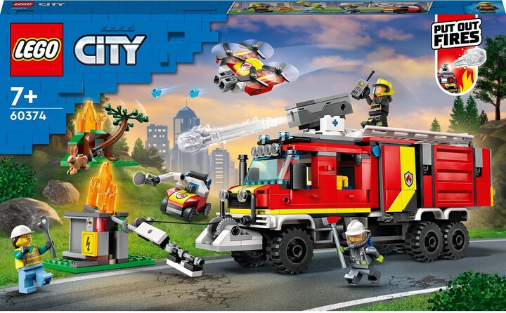LEGO® City 60374 Velitelský vůz hasičů_475669704