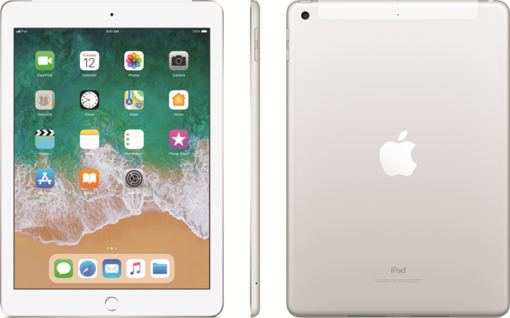 Apple iPad Wi-Fi + Cellular 128GB, Silver 2018 (6. gen.)_1907805281