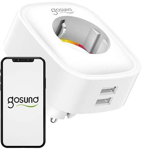 Gosund SP112 Smart plug WiFi, 2xUSB, Tuya_1843651417