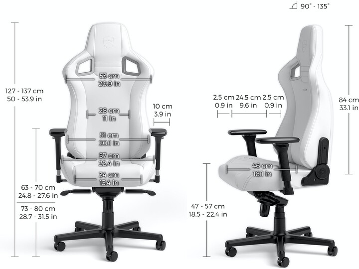 noblechairs EPIC, White Edition_171285293