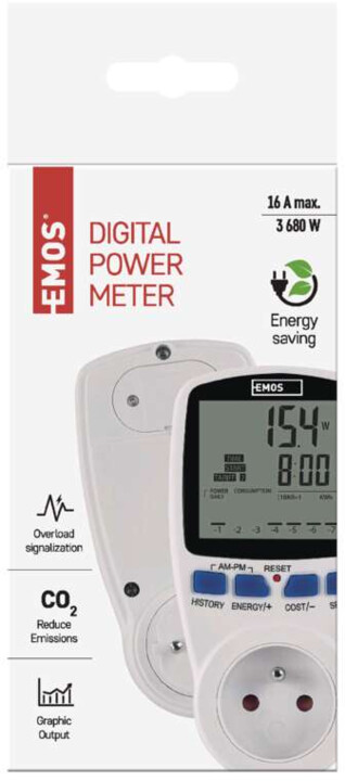 Emos Wattmetr / měřič spotřeby energie_82251192