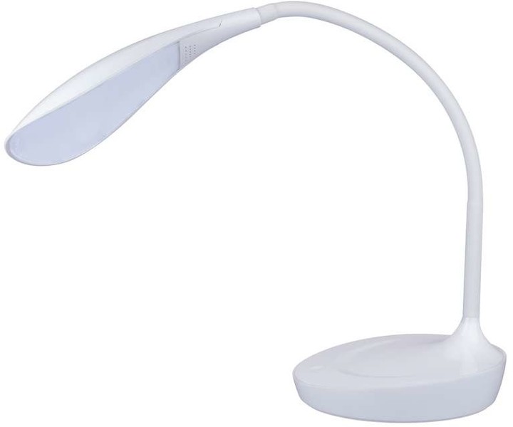 Emos LED stolní lampa DEL-1321, s USB, bílá_737088516