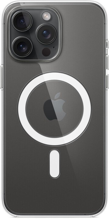 Apple průhledný kryt s MagSafe pro iPhone 15 Pro Max_615113090
