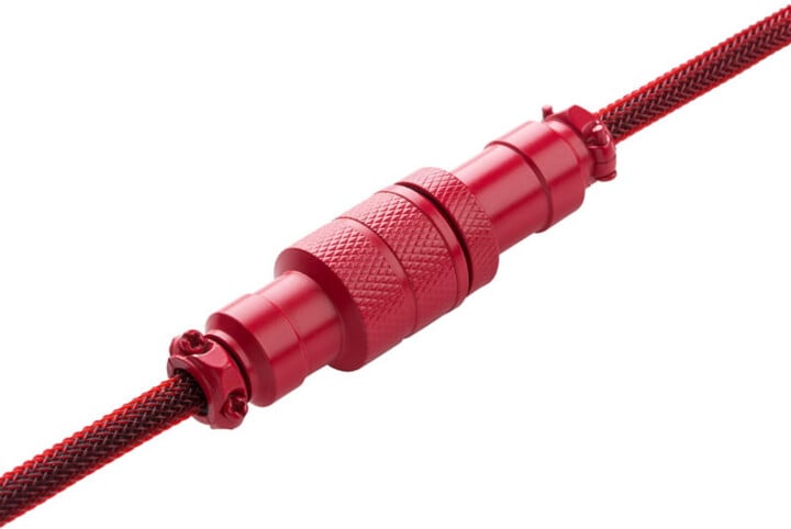 CableMod Pro Coiled Cable, USB-C/USB-A, 1,5m, Republic Red_1526510089
