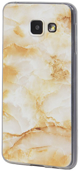 EPICO pružný plastový kryt pro Samsung Galaxy A3 (2016) MARBLE - gold_1291412808
