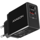 AXAGON síťová nabíječka , QUICK a SMART, 2xUSB PD3.0, 24W, černá_1000058704
