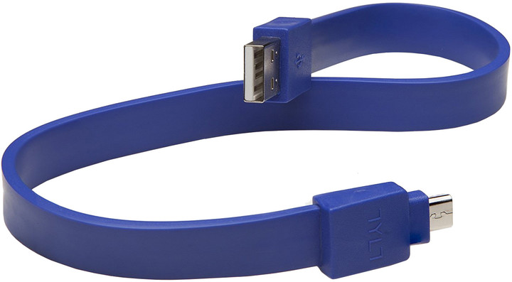 TYLT SYNCABLE 1 Micro USB (30cm) Modrá_582781979