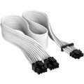 Corsair Premium Individually Sleeved 12+4pin PCIe Gen 5 12VHPWR 600W cable, Type 4, WHITE_965063398