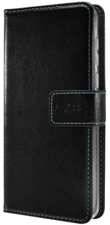 FIXED Opus pouzdro typu kniha pro Motorola Moto E4, černé_949389132
