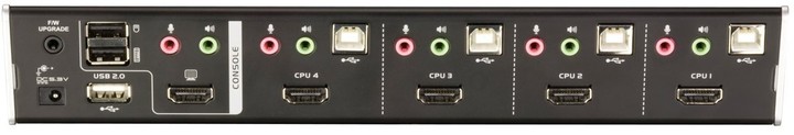 ATEN KVM switch CS-1794 USB Hub 4PC HDMI, audio_1185604080