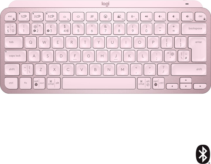 Logitech MX Keys Mini, US/INT, růžová_1188747803