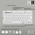 Logitech Pebble Keyboard 2 K380s, bílá_1165459050