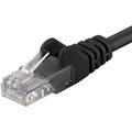 UTP síťový kabel kat.6 PC-HUB - 0,25m, černá_1661544429