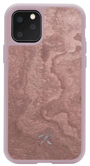 Woodcessories ochranný kryt TPU Bumper Stone pro iPhone 11 Pro, červená_1344516001