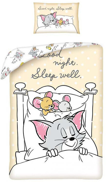 Povlečení Tom and Jerry - Good Night, dětské_1403465732